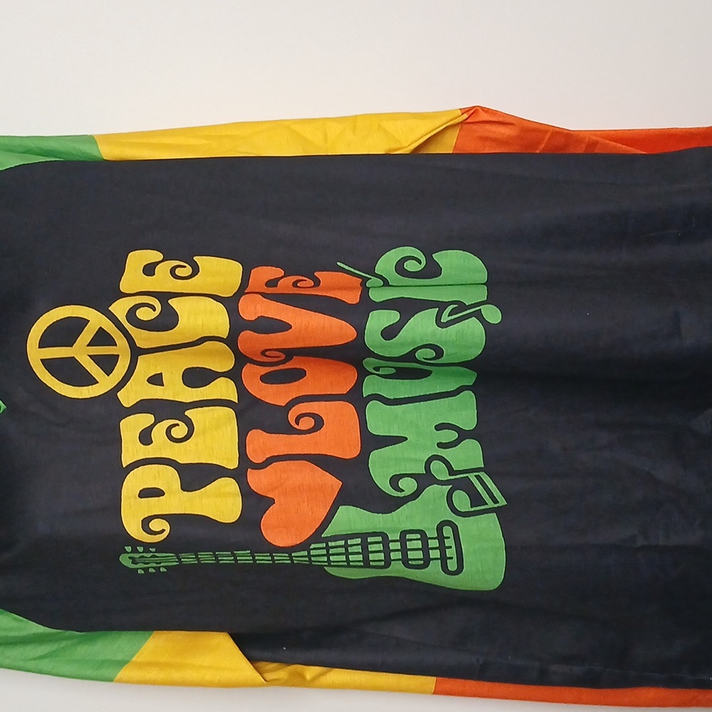 Peace Love Music Long Sleeve Tee - Picture 3 of 5